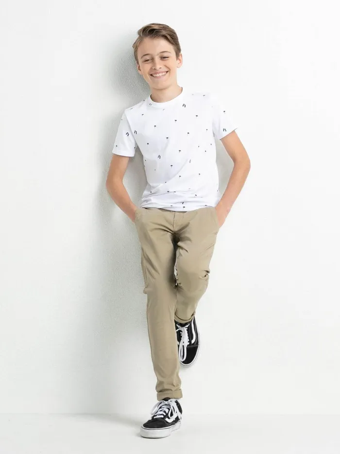 Boys TShirts Petrol Industries Summery TShirt Bright White