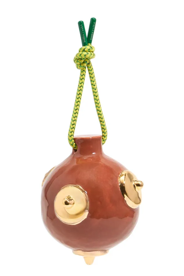 Brown APAMP Ceramic Christmas Bauble Brown Women Bimba Y Lola Christmas Decorations Brown APAMP Ceramic Christmas Bauble Brown Women Bimba Y Lola Christmas Decorations