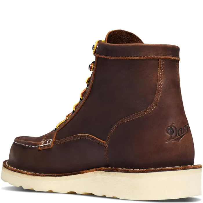 Bull Run Moc Toe 6quot Brown Steel Toe Men Danner Boots