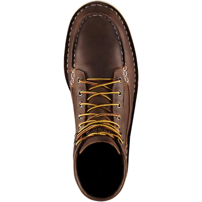 Bull Run Moc Toe 6quot Brown Steel Toe Men Danner Boots
