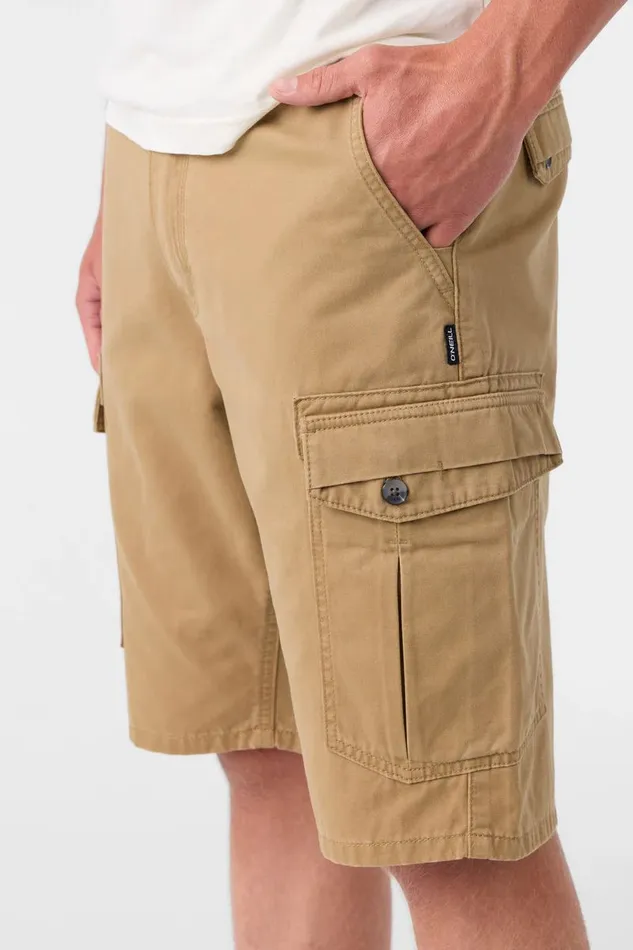 CAMPBELL 21034 CARGO SHORTS Dark Khaki Men O039NEILL Clothing