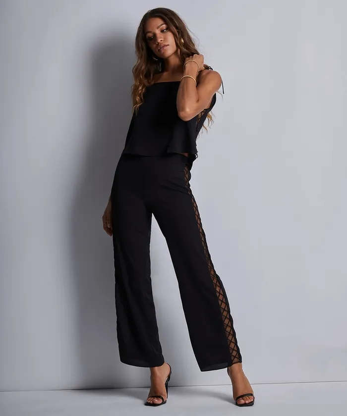 Caracos Femme Aubade Made For Heaven Top Fines Bretelles Noir