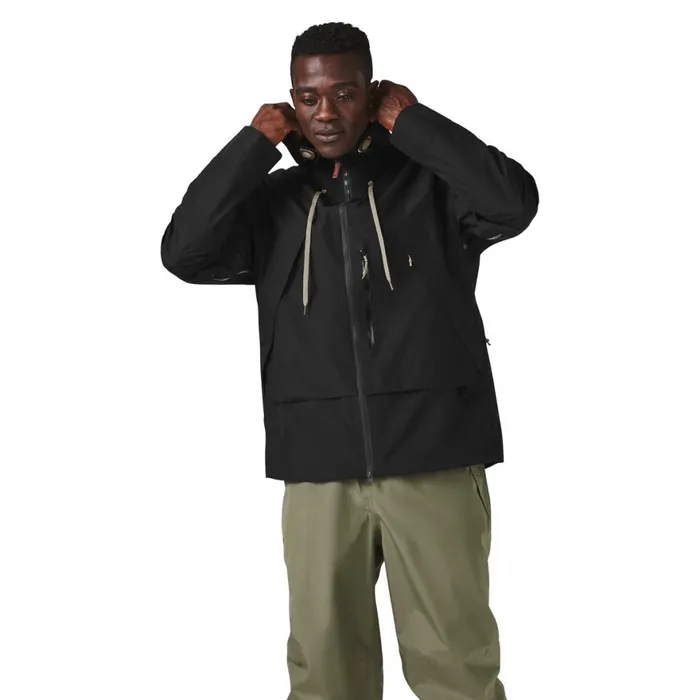 Cascade Crest Packable GTX Jacket Black Men Danner Outerwear