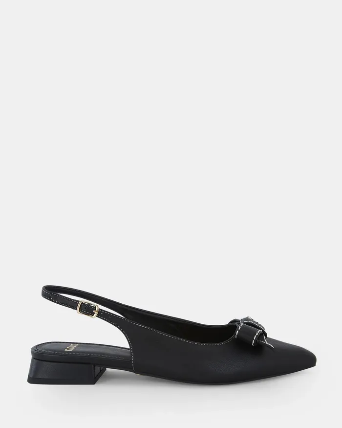 Casuals Women NOVO Shoes CARLINA BLACK Slip Ons
