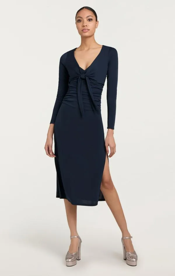 Cinq Sept Brenna Dress Peacock Blue Women Midi