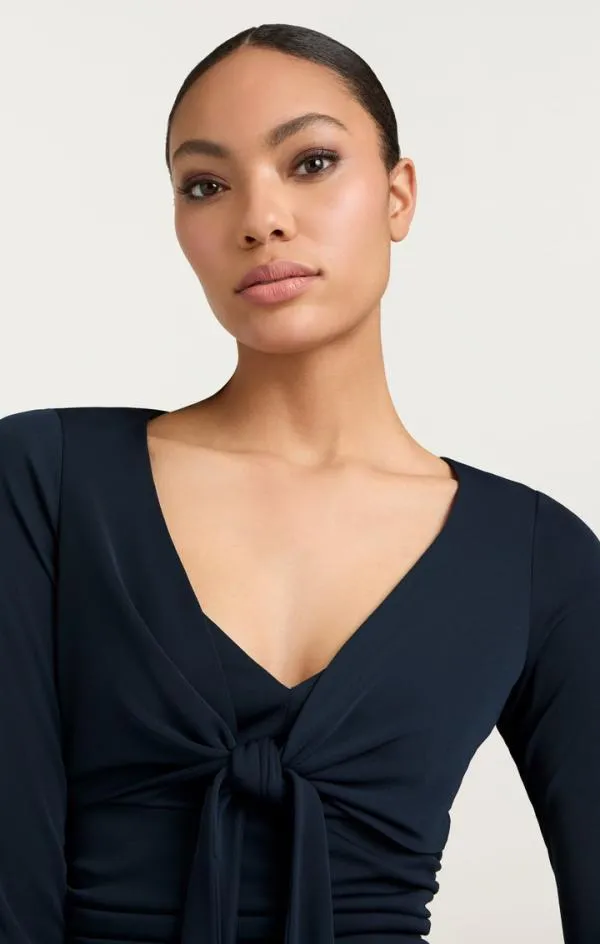 Cinq Sept Brenna Dress Peacock Blue Women Midi