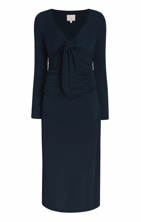 Cinq Sept Brenna Dress Peacock Blue Women Midi
