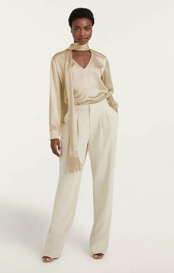 Cinq Sept Frannie Top Plaster Women Long Sleeve Tops