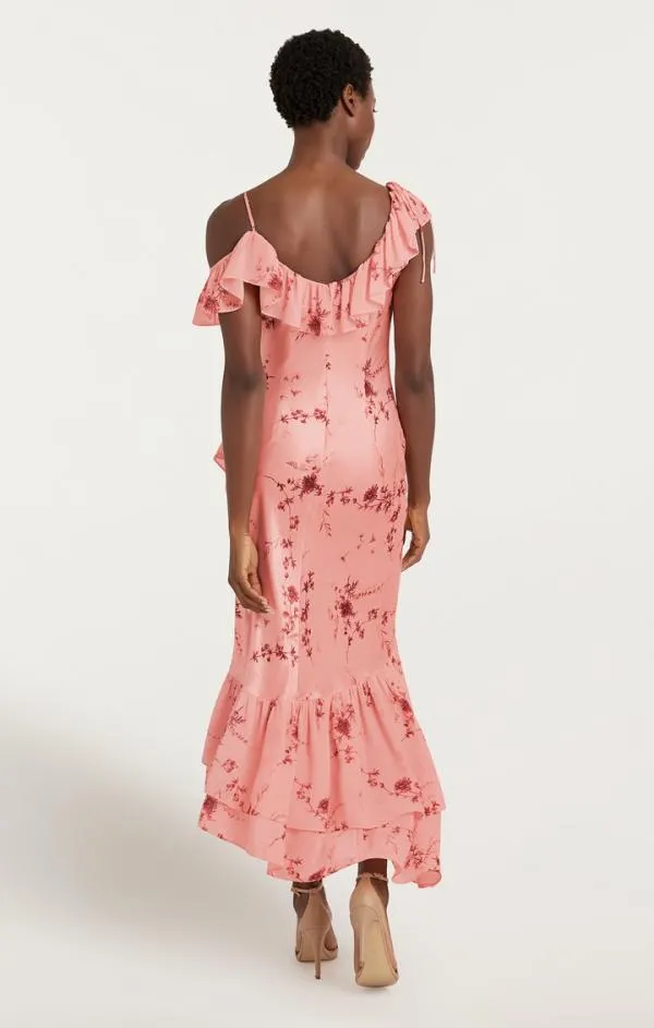 Cinq Sept Kersti Dress Pale Rose Multi Women Midi