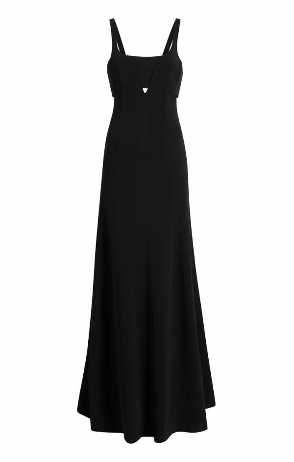 Cinq Sept Liliane Gown Black Women Cocktail and Evening