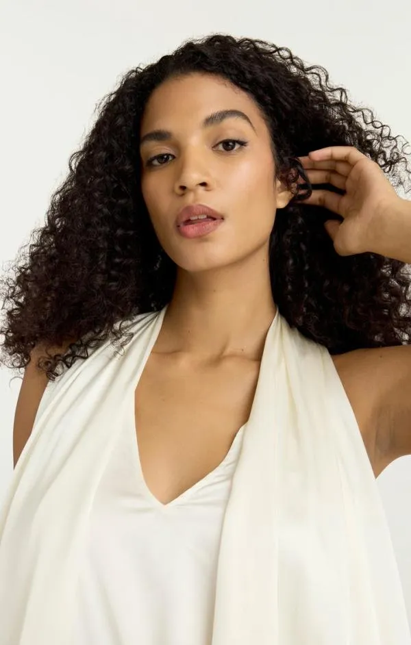 Cinq Sept Louella Top Ivory Women Tank Tops and Camisoles