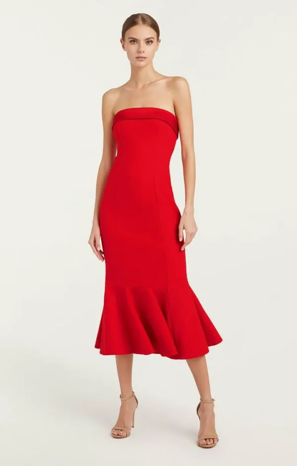 Cinq Sept Mazzy Dress Bisou Women Midi