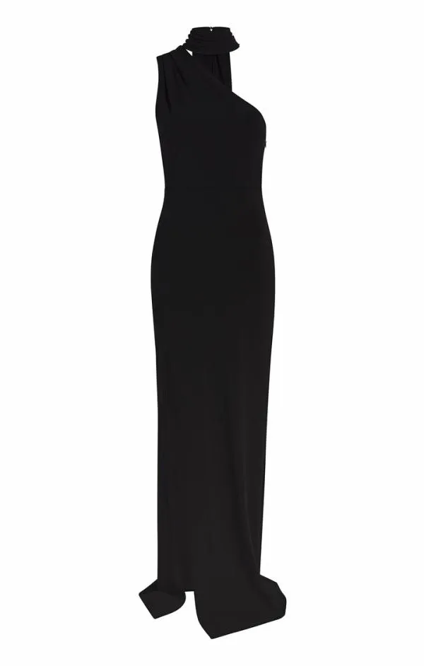 Cinq Sept Mia Gown Black Women Cocktail and Evening