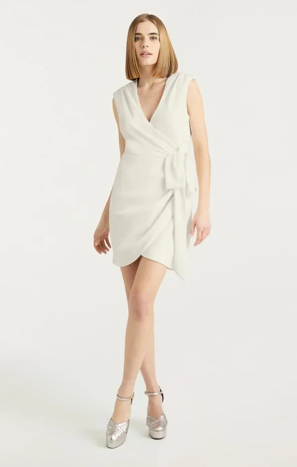Cinq Sept Mini Sierra Dress Ivory Women Mini
