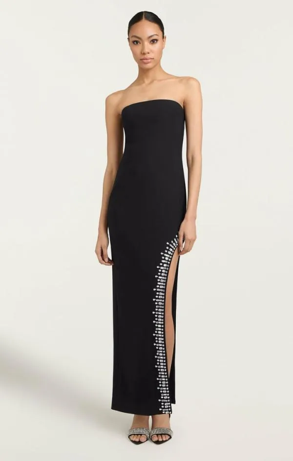 Cinq Sept Sammy Gown Black Women Cocktail and Evening
