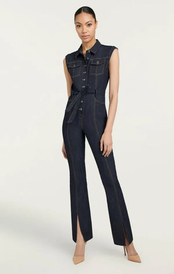 Cinq Sept Tania Jumpsuit Indigo Women Denim