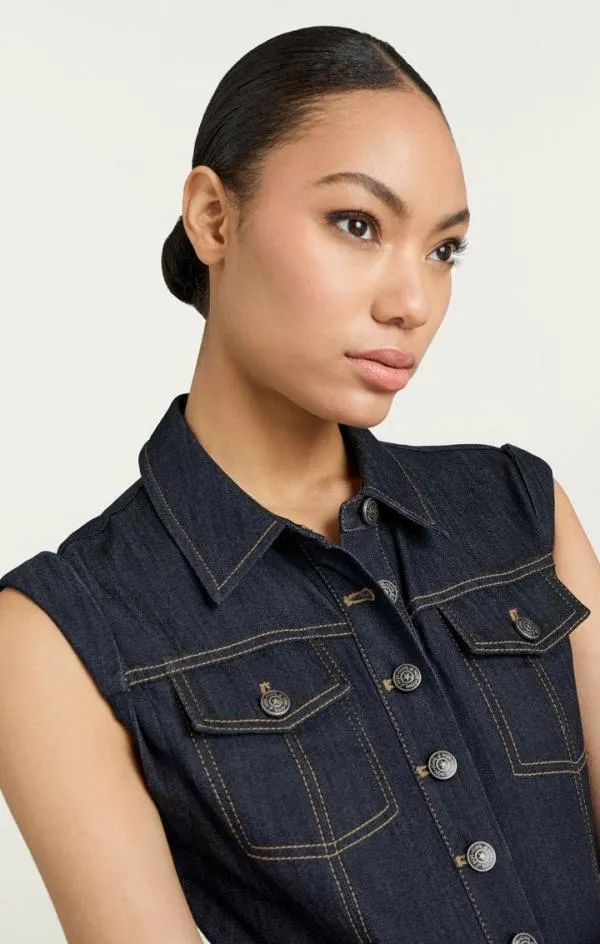 Cinq Sept Tania Jumpsuit Indigo Women Denim
