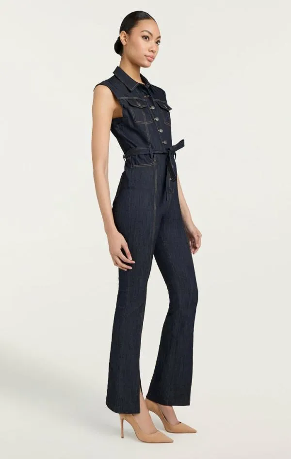Cinq Sept Tania Jumpsuit Indigo Women Denim