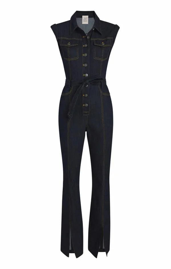 Cinq Sept Tania Jumpsuit Indigo Women Denim