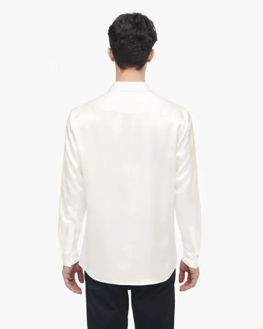 Classic Long Sleeve Silk Shirt For Men Men Lilysilk Shirts