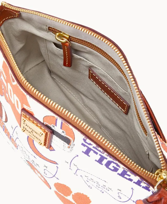 Collegiate Clemson University Suki Crossbody Clemson Woman Dooney and Bourke Crossbodies Collegiate Clemson University Suki Crossbody Clemson Woman Dooney and Bourke Crossbodies
