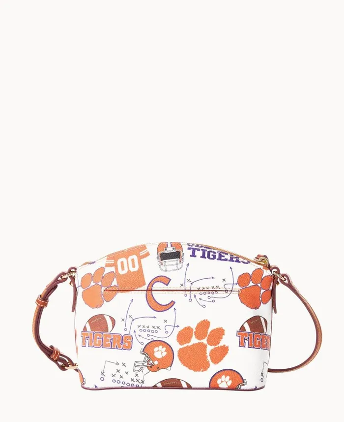 Collegiate Clemson University Suki Crossbody Clemson Woman Dooney and Bourke Crossbodies Collegiate Clemson University Suki Crossbody Clemson Woman Dooney and Bourke Crossbodies