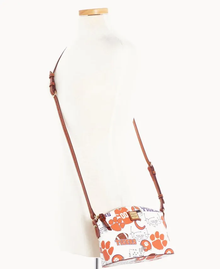 Collegiate Clemson University Suki Crossbody Clemson Woman Dooney and Bourke Crossbodies Collegiate Clemson University Suki Crossbody Clemson Woman Dooney and Bourke Crossbodies