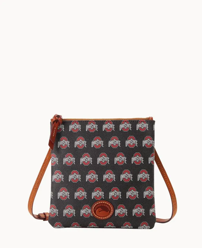Collegiate Ohio State University North South Top Zip Crossbody Ohio State Woman Dooney and Bourke Crossbodies Collegiate Ohio State University North South Top Zip Crossbody Ohio State Woman Dooney and Bourke Crossbodies