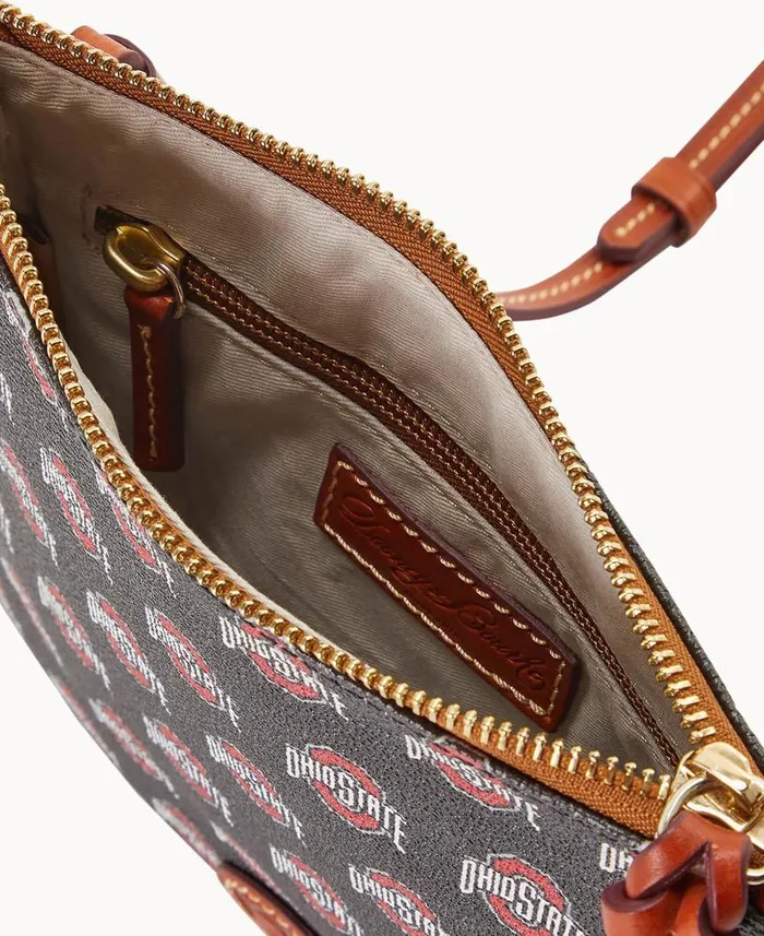 Collegiate Ohio State University North South Top Zip Crossbody Ohio State Woman Dooney and Bourke Crossbodies Collegiate Ohio State University North South Top Zip Crossbody Ohio State Woman Dooney and Bourke Crossbodies