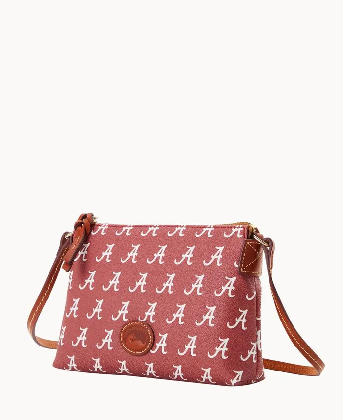 Collegiate University Of Alabama Crossbody Pouchette University Of Alabam Woman Dooney and Bourke Crossbodies