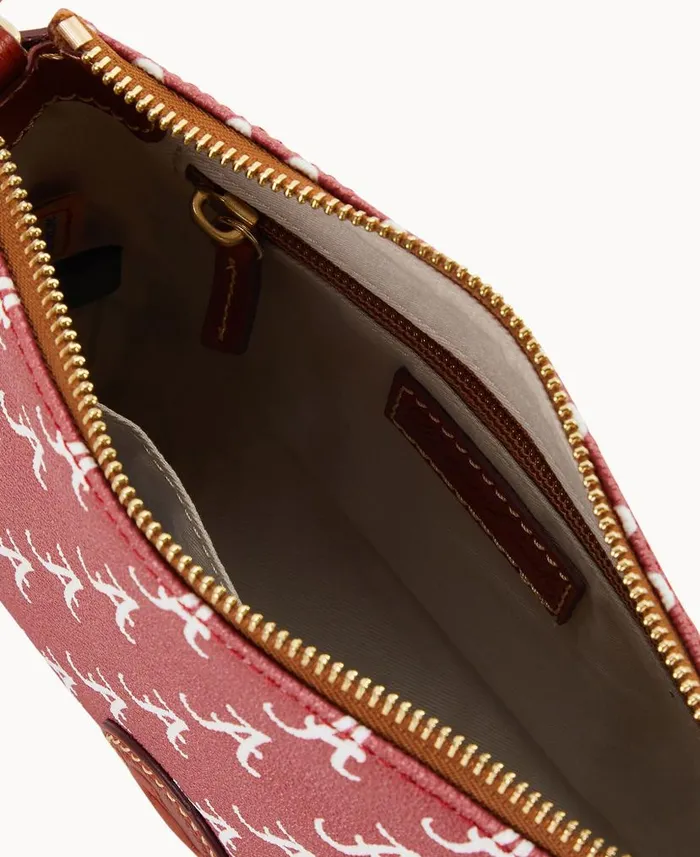 Collegiate University Of Alabama Crossbody Pouchette University Of Alabam Woman Dooney and Bourke Crossbodies