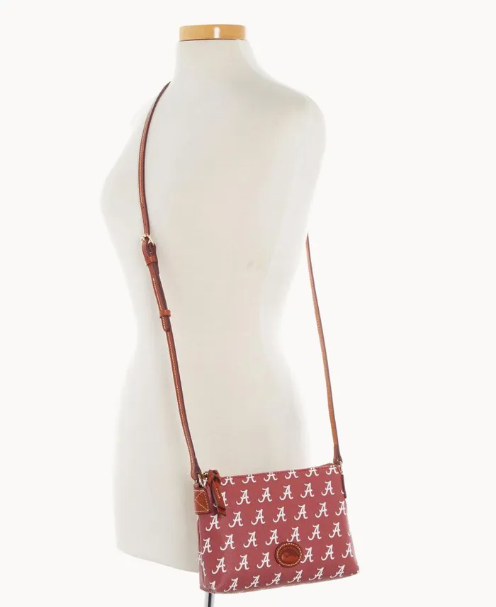 Collegiate University Of Alabama Crossbody Pouchette University Of Alabam Woman Dooney and Bourke Crossbodies