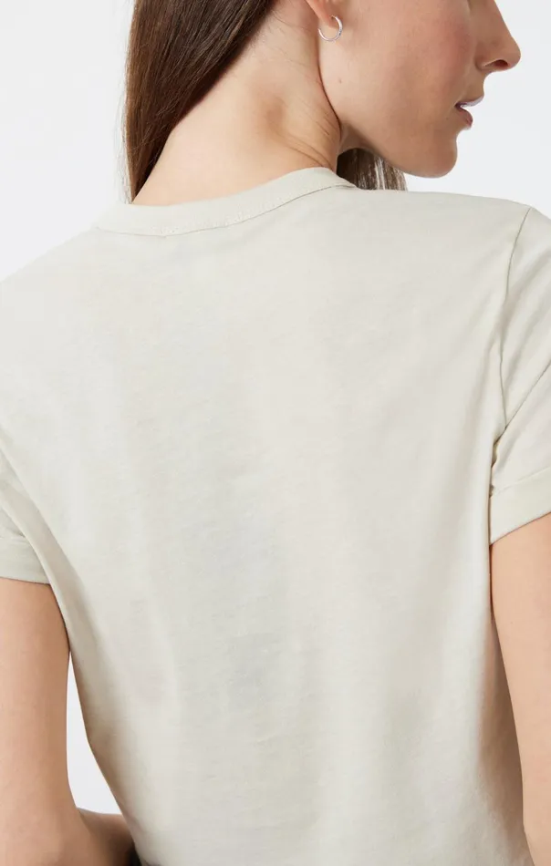 Cropped TShirt In Moonstruck Women Mavi Jeans Tops and TShirts Cropped TShirt In Moonstruck Women Mavi Jeans Tops and TShirts