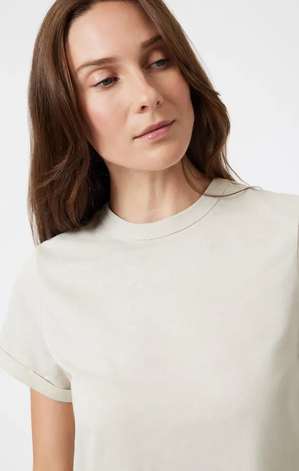 Cropped TShirt In Moonstruck Women Mavi Jeans Tops and TShirts Cropped TShirt In Moonstruck Women Mavi Jeans Tops and TShirts