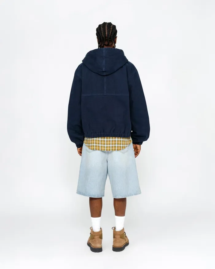 Denim MenWomen Stussy BIG OL039 SHORT DENIM Light Wash Denim MenWomen Stussy BIG OL039 SHORT DENIM Light Wash