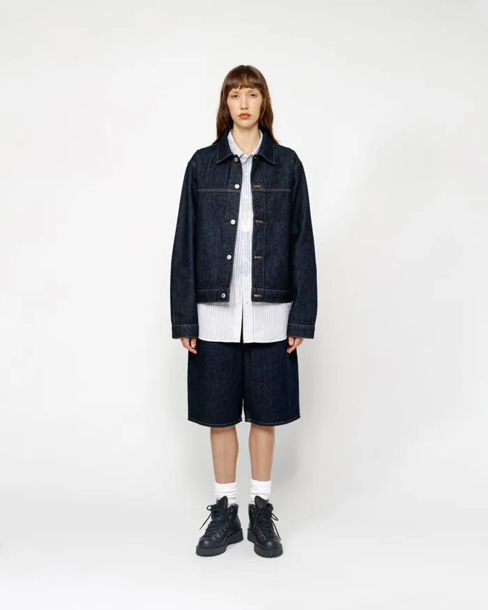 Denim MenWomen Stussy BIG OL039 SHORT DENIM Rinsed Indigo Denim MenWomen Stussy BIG OL039 SHORT DENIM Rinsed Indigo