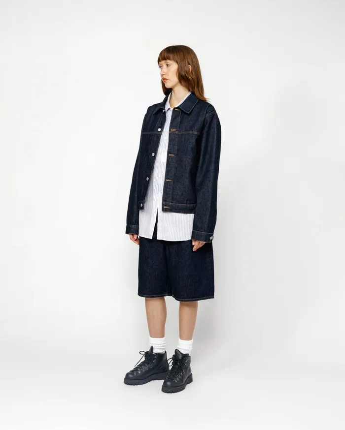 Denim MenWomen Stussy BIG OL039 SHORT DENIM Rinsed Indigo Denim MenWomen Stussy BIG OL039 SHORT DENIM Rinsed Indigo