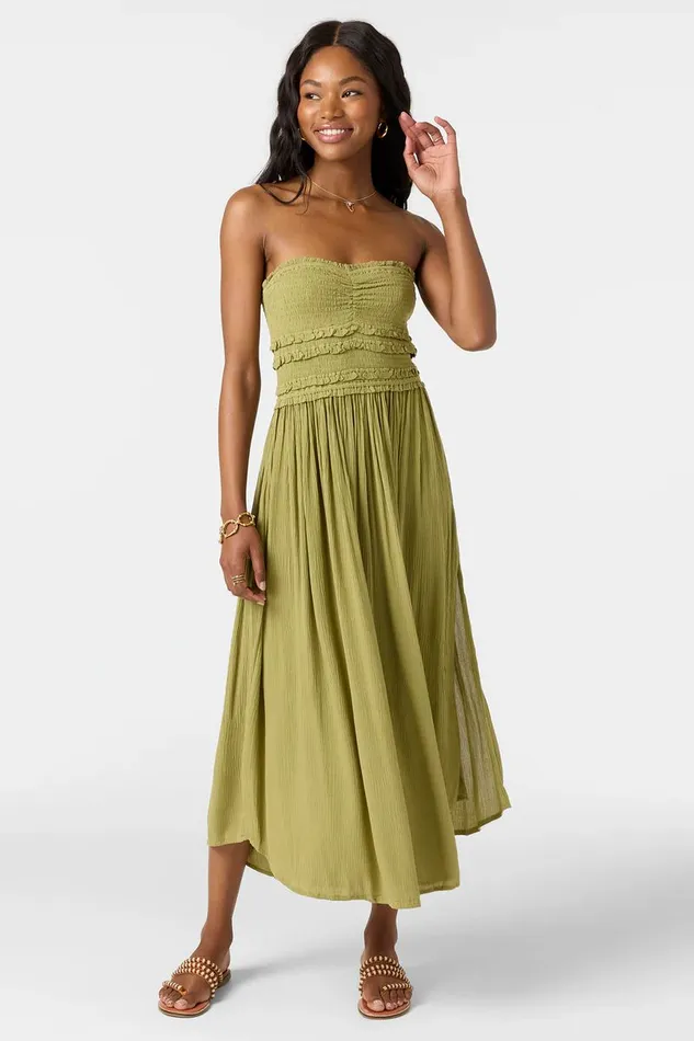 DEVYN MIDI DRESS Women O039NEILL Collections