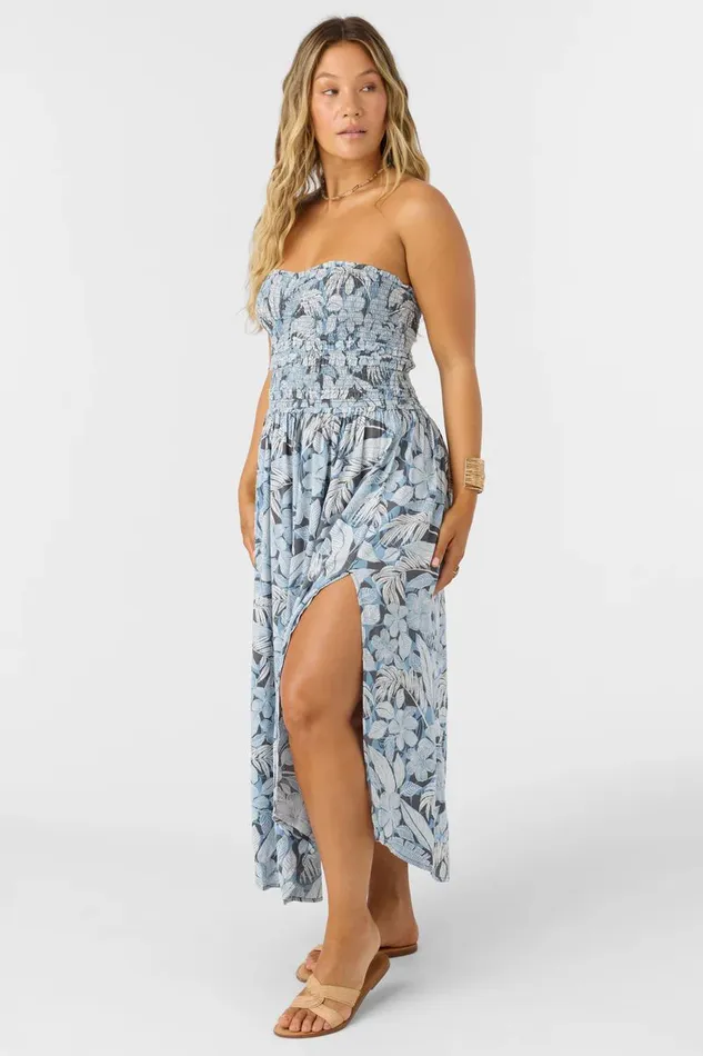 DEVYN PALMETTO FLORAL MIDI DRESS Women O039NEILL Clothing