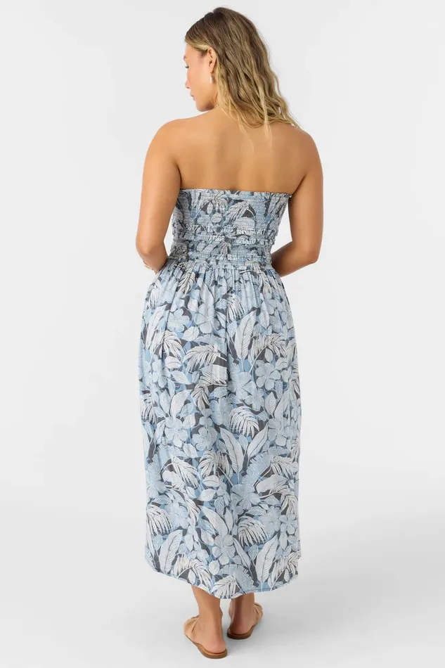 DEVYN PALMETTO FLORAL MIDI DRESS Women O039NEILL Clothing