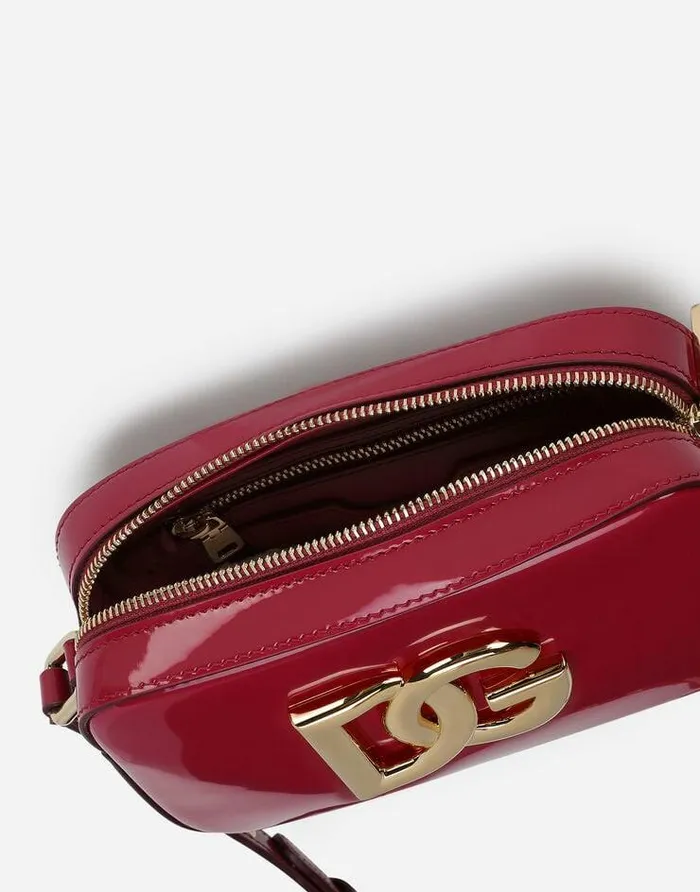 Dolce and Gabbana 35 Women Polished Calfskin 35 Crossbody Bag Fuchsia Dolce and Gabbana 35 Women Polished Calfskin 35 Crossbody Bag Fuchsia