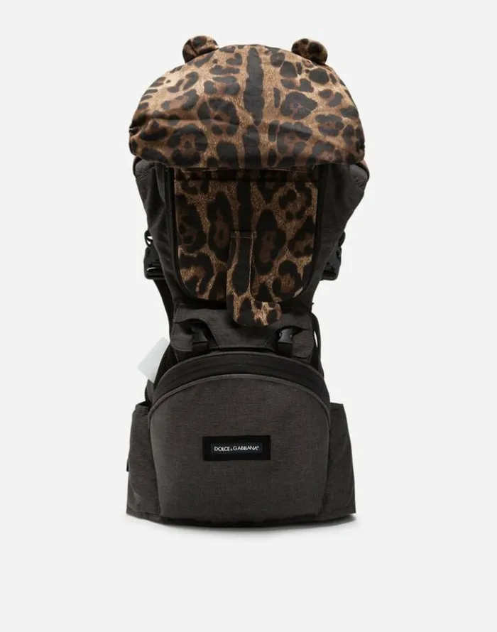 Dolce and Gabbana Accessories And Baby Carriers Children Leopard Baby Carrier Multicolor Dolce and Gabbana Accessories And Baby Carriers Children Leopard Baby Carrier Multicolor