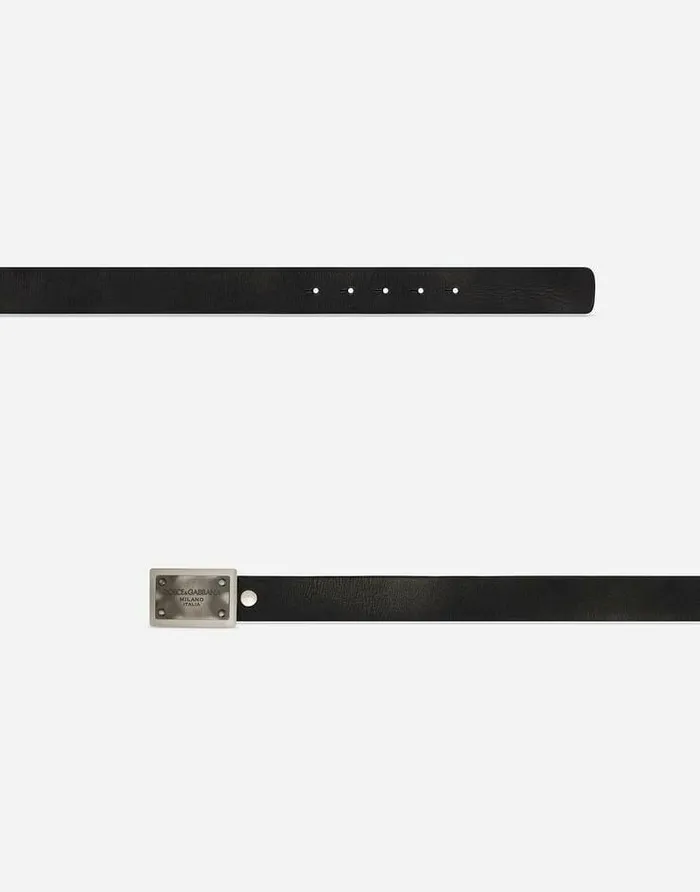 Dolce and Gabbana Belts Men Leather Belt Multicolor Dolce and Gabbana Belts Men Leather Belt Multicolor