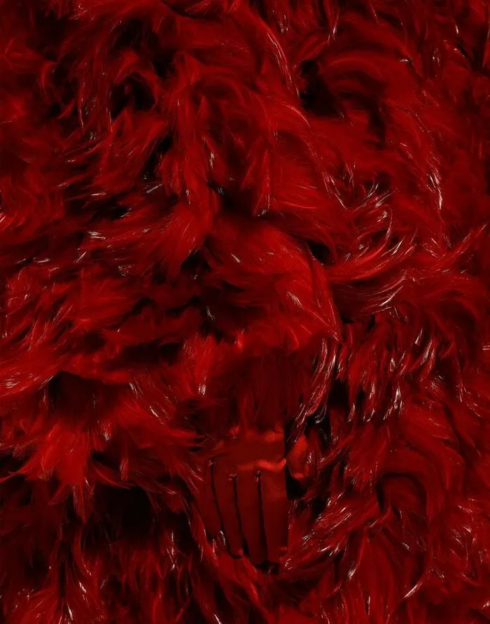 Dolce and Gabbana Coats And Jackets Women Organza Coat With Rooster Feather Embellishment Multicolor Dolce and Gabbana Coats And Jackets Women Organza Coat With Rooster Feather Embellishment Multicolor