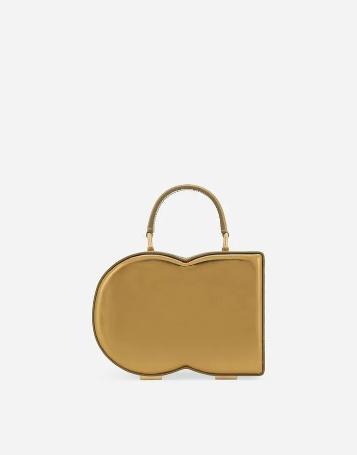 Dolce and Gabbana DG Logo Bag Women DG Logo Bag Box Handbag Gold Dolce and Gabbana DG Logo Bag Women DG Logo Bag Box Handbag Gold