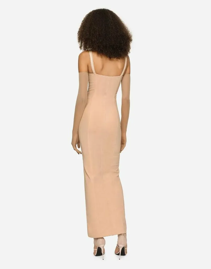 Dolce and Gabbana Dresses Women KIM DOLCEandGABBANA Marquisette Calflength Dress Pale Pink Dolce and Gabbana Dresses Women KIM DOLCEandGABBANA Marquisette Calflength Dress Pale Pink