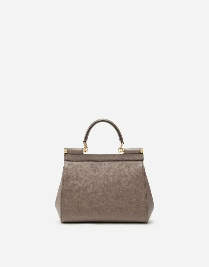 Dolce and Gabbana Handbags Women Medium Sicily Handbag Beige Dolce and Gabbana Handbags Women Medium Sicily Handbag Beige
