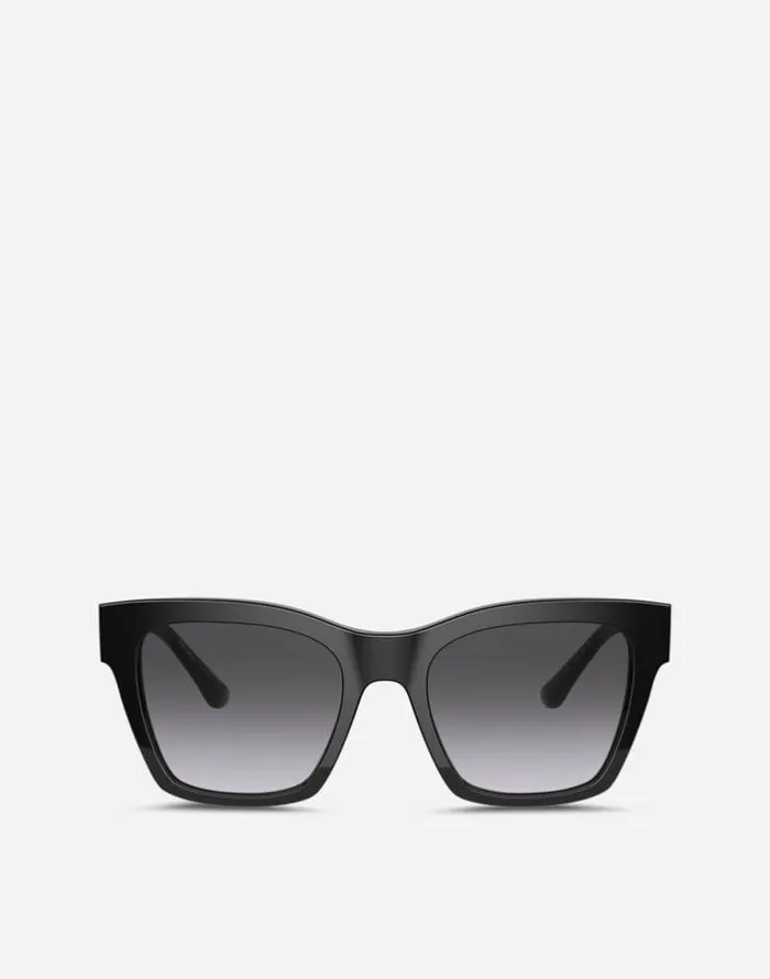 Dolce and Gabbana Icons Women Print Family Sunglasses Black