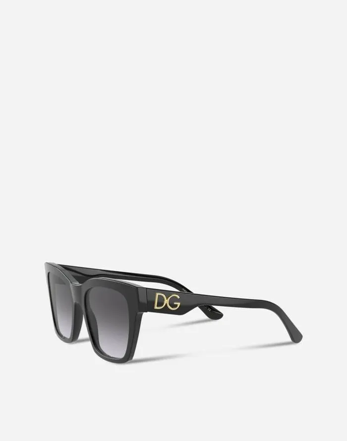 Dolce and Gabbana Icons Women Print Family Sunglasses Black Dolce and Gabbana Icons Women Print Family Sunglasses Black