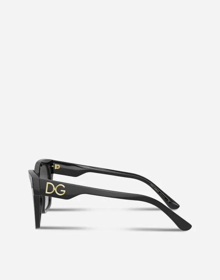 Dolce and Gabbana Icons Women Print Family Sunglasses Black Dolce and Gabbana Icons Women Print Family Sunglasses Black